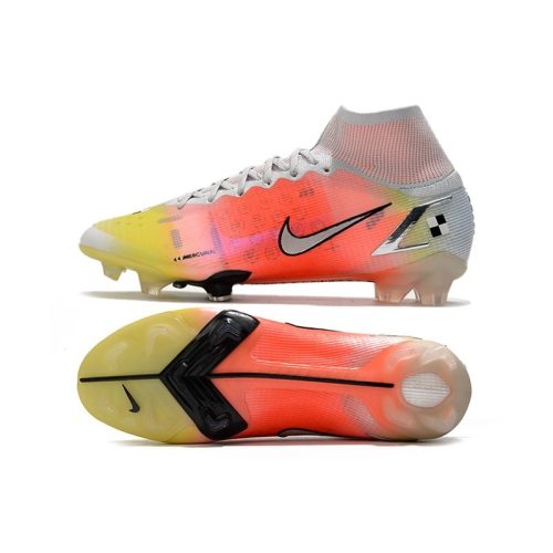 Nike Mercurial Superfly 8 Elite FG Blanco Rosa Plata_3.jpg